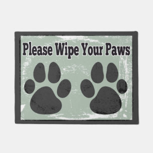あなたの足を拭いて下さい ドアマット