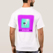 あなたの足を持ち上げて下さい Tシャツ (裏面)