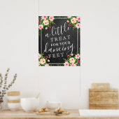 あなたの踊り足のサインに結婚少し扱う ポスター (キッチン)