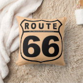 "あなたの蹴り@ RT 66を得て下さい! " クッション (ブランケット)