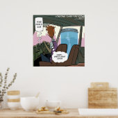 あなたの車のドアは瓶のポスターおもしろいだ ポスター (キッチン)