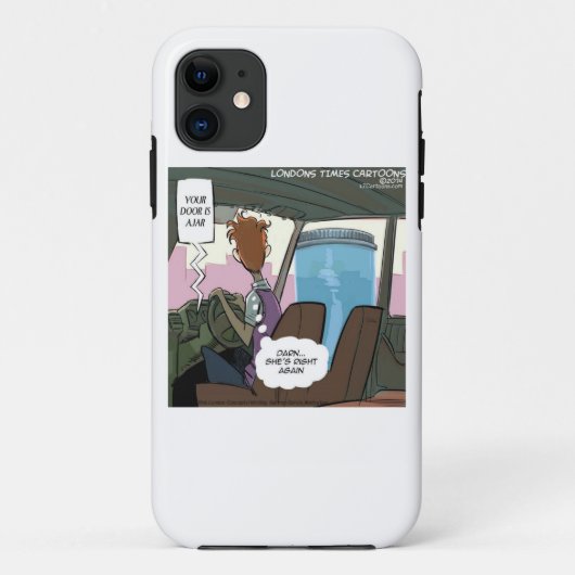 あなたの車のドアは瓶 - ユニークなiPhone5ケース Case-Mate iPhoneケース (裏面)