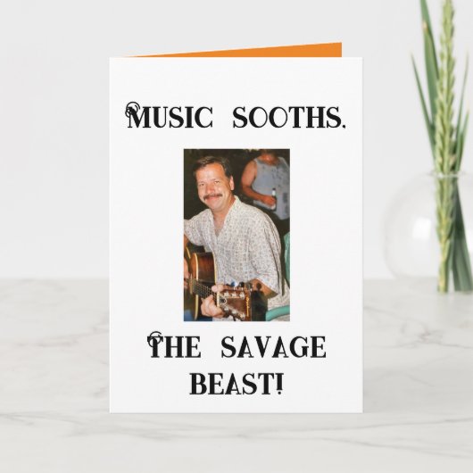 あなたの車の特別な人を示すグリーティングカード カード (正面)