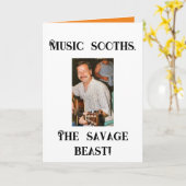 あなたの車の特別な人を示すグリーティングカード カード (黄色い花)