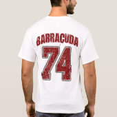 あなたの車モデルおよび年のTシャツ Tシャツ (裏面)