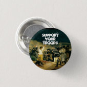 あなたの軍隊を支えて下さい 缶バッジ (正面&裏面)