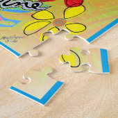 あなたの軽い輝やきを許可して下さい ジグソーパズル (側面)