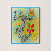 あなたの軽い輝やきを許可して下さい ジグソーパズル (縦)