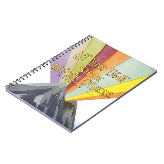 あなたの軽い輝やきを許可して下さい ノートブック (左側)