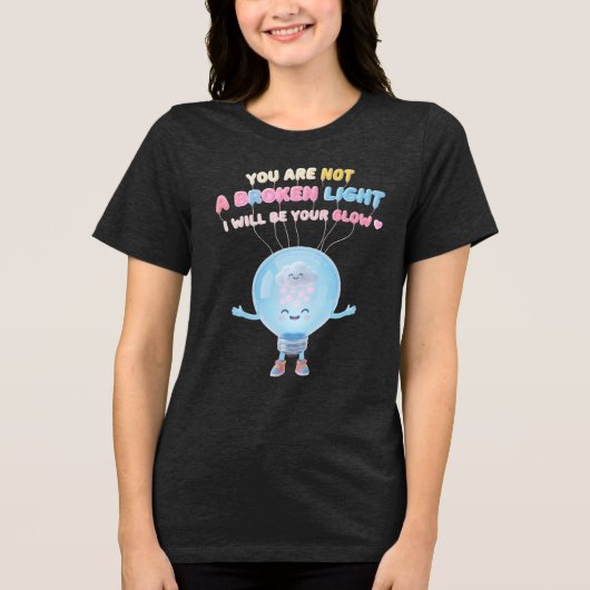 あなたの輝きになります トライブレンドＴシャツ (正面)