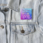 あなたの輝きの宇宙星を鈍くしないで下さい 缶バッジ (インサイチュ)