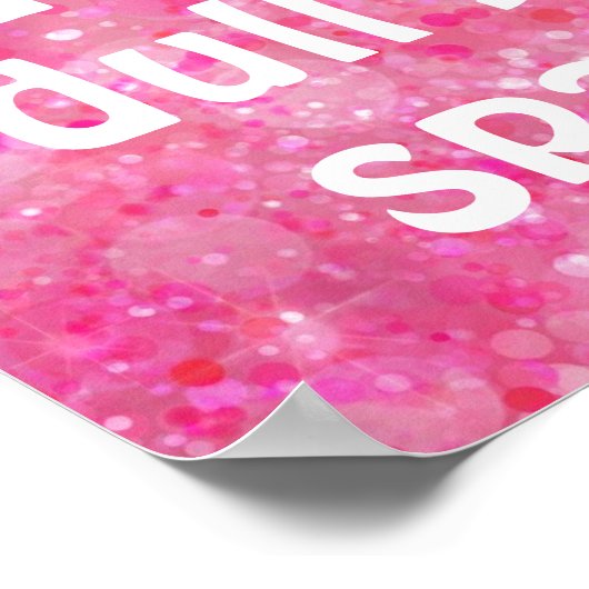 あなたの輝きを鈍くする人を決して引用文 ポスター (角)