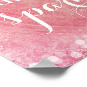 あなたの輝きを鈍くする人を決して引用文 ポスター (角)