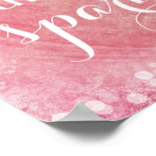 あなたの輝きを鈍くする人を決して引用文 ポスター (角)