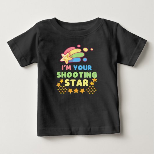 あなたの輝く星の子供たち ベビーTシャツ (正面)