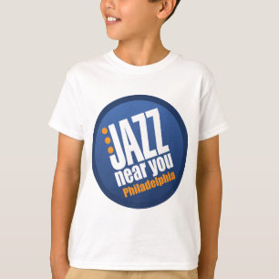 あなたの近くのジャズフィラデルヒィアの服装 Tシャツ