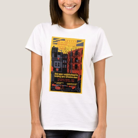 あなたの近隣を救済して下さい Tシャツ (正面)