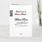 あなたの通常の茶色のカードは大事な行事 カード (裏面)