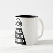 あなたの速度を殺して下さい ツートーンマグカップ (正面右)