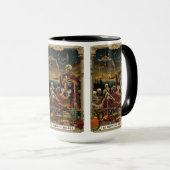 あなたの運命を解き放つ繁栄したトレーダータロット マグカップ (正面右)