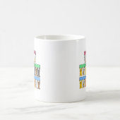 あなたの運転免許試験の合格のお祝い コーヒーマグカップ (中央)