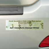 あなたの道は中覚醒するようにP.A.W. t… バンパーステッカー (車上)