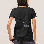 あなたの選択でゲームをプレイ Tシャツ (裏面)