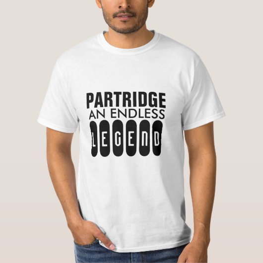 (あなたの選択の名前)無限の伝説のTシャツ Tシャツ (正面)