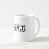 あなたの部分の悪い計画 コーヒーマグカップ (正面右)