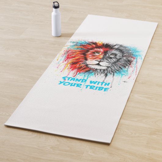 あなたの部族とヨガマットのスタンド ヨガマット (インサイチュ)