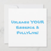 あなたの部族のグリーティングカードで立つ カード (裏面)