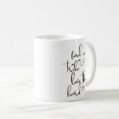 あなたの部族を見つけて、彼らを愛する懸命 コーヒーマグカップ (正面右)