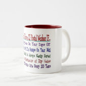 あなたの郵便局員を知っています ツートーンマグカップ (正面右)