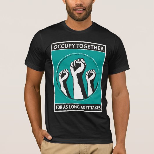 あなたの都市にTシャツ|の寄付を一緒に占めて下さい! Tシャツ (正面)