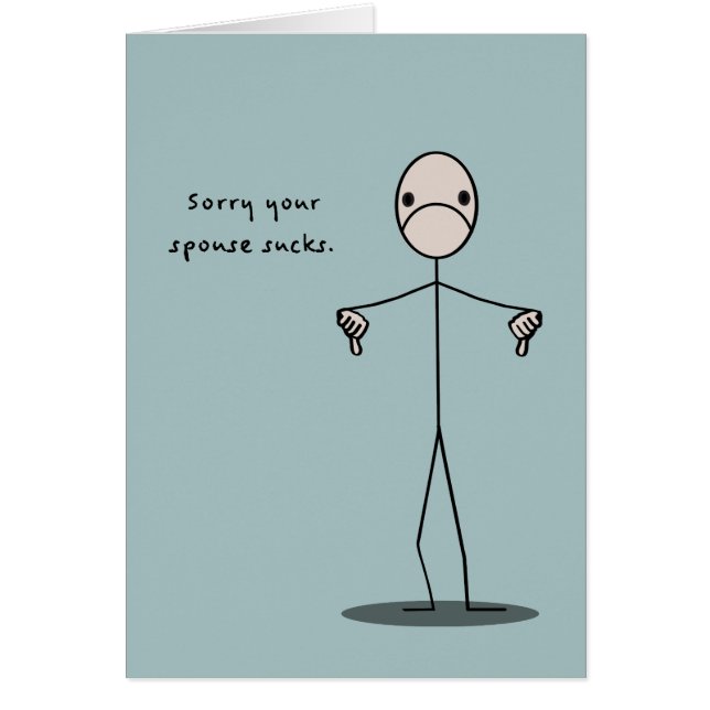 あなたの配偶者の最低 (正面)