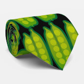 あなたの野菜のエンドウ豆の鞘パターンタイを食べて下さい ネクタイ (ロール)