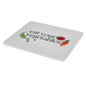 あなたの野菜を食べて下さい カッティングボード (角)