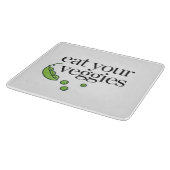 あなたの野菜を食べて下さい カッティングボード (角)