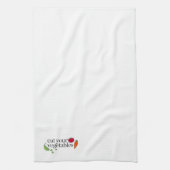 あなたの野菜を食べて下さい キッチンタオル (縦)