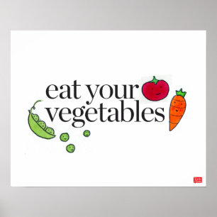 あなたの野菜を食べて下さい ポスター