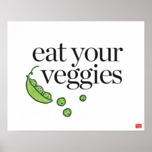 あなたの野菜を食べて下さい ポスター