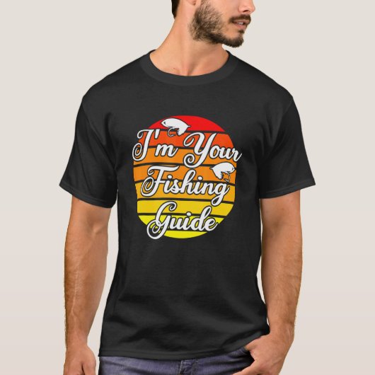 あなたの釣りガイドだよ 2 Tシャツ (正面)