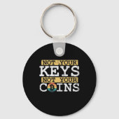 あなたの鍵ではなく、あなたのコインBitcoin財布 キーホルダー (正面)