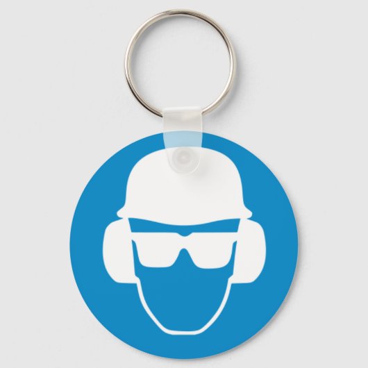 あなたの鍵は安全か、彼らは今 キーホルダー (正面)