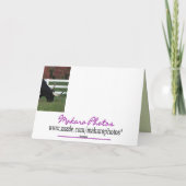 あなたの長角牛は日カスタマイズ カード (裏面)