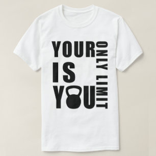 あなたの限界、パワーを強化するTシャツ Tシャツ