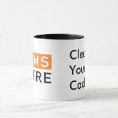 あなたの隠し場所|の技術のユーモア|の会社のロゴを取り除いて下さい マグカップ (中央)