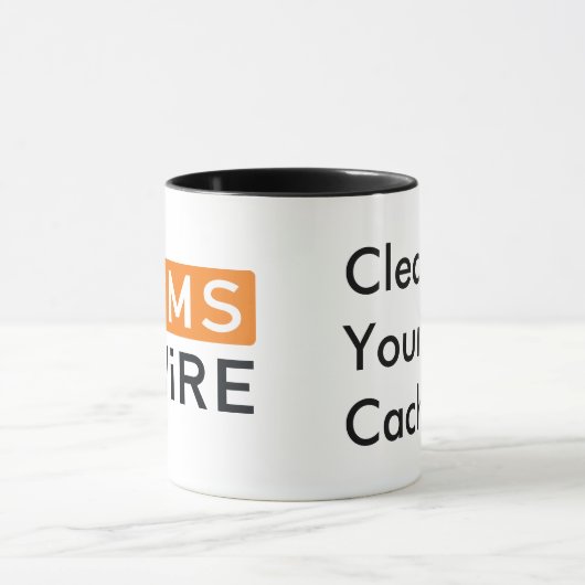 あなたの隠し場所|の技術のユーモア|の会社のロゴを取り除いて下さい マグカップ (中央)