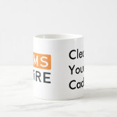 あなたの隠し場所|の技術のユーモア|の会社のロゴを取り除いて下さい マグカップ (中央)