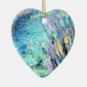 あなたの隣人に挨拶して下さい セラミックオーナメント (右)